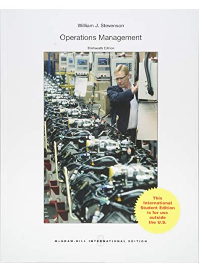 Operations Management: International Edition