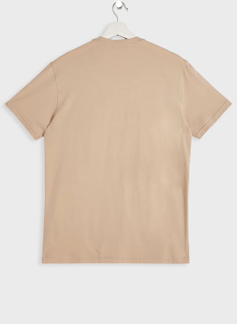 EMPORIO ARMANI Logo T-Shirt & Trunks Set