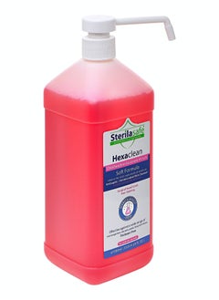 Sterilasafe HexaClean Antiseptic Liquid Soap Chlorhexidine Gluconate 4%  1000ml  - Image 1