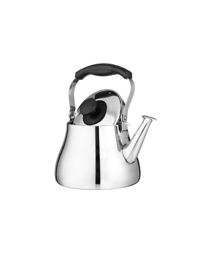 اباريك الصفا إبريق شاي استيل فضي - Image 2