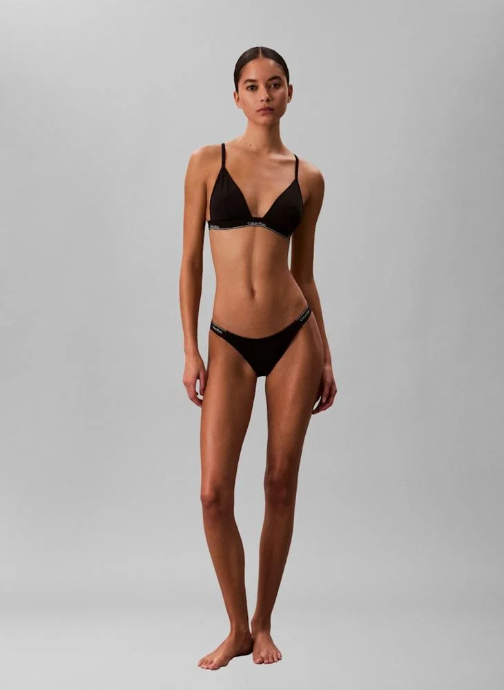 CALVIN KLEIN  Logo Band Swim Triangle for Women | Best Price UAE