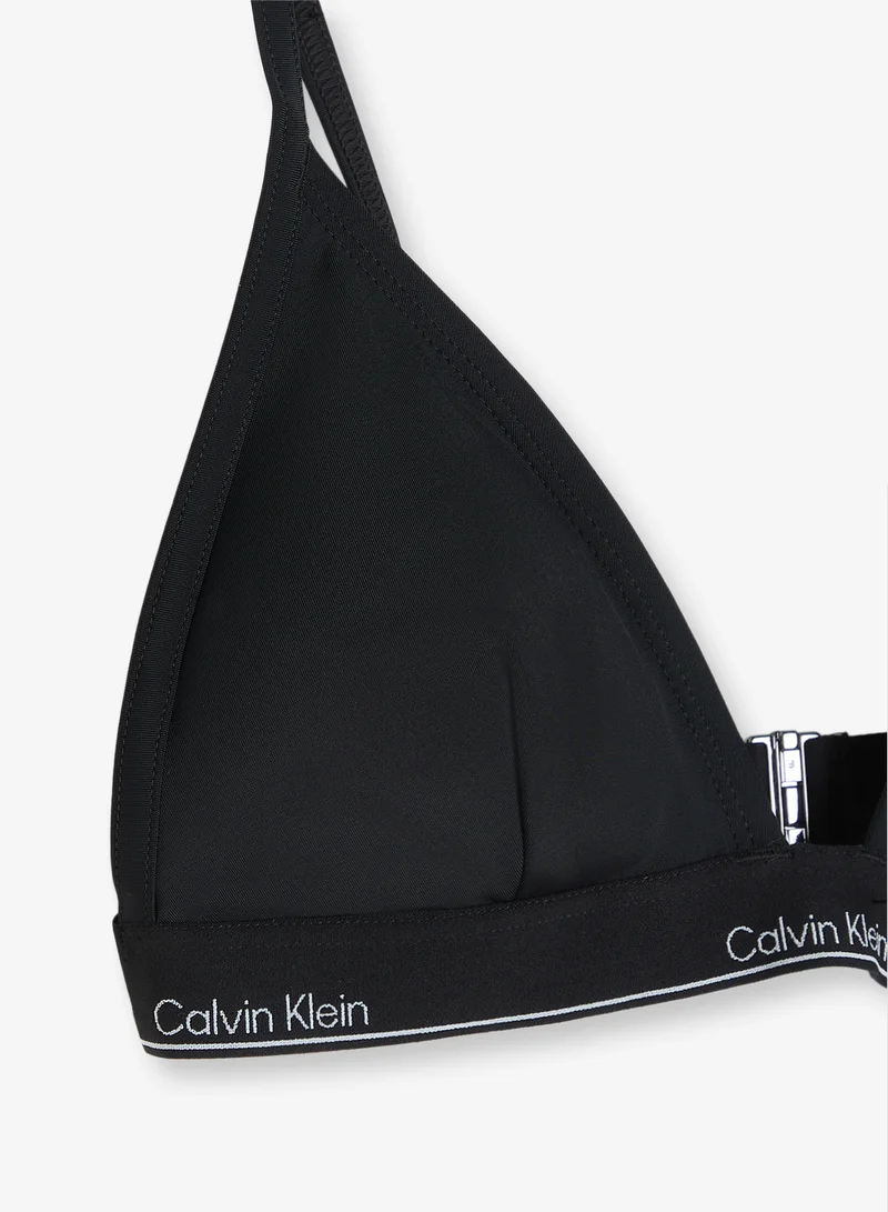 CALVIN KLEIN  Logo Band Swim Triangle for Women | Best Price UAE