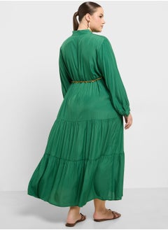 Ella Plus Basic Tiered Dress  - Image 2