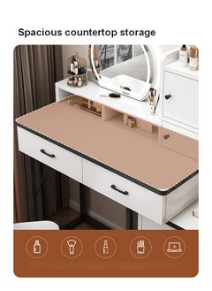 keke Multifunctional Makeup Vanity Dressing Table with Drawers 100 CM  - Image 5