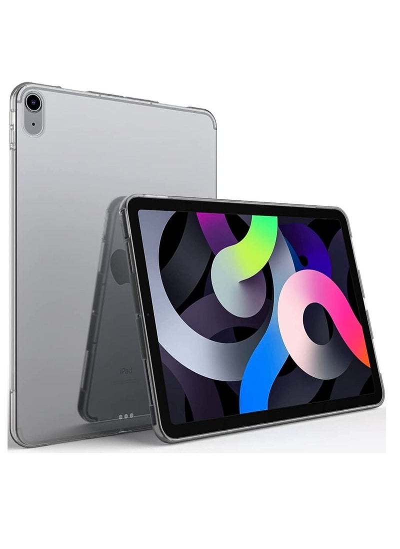 Raxoom iPad 10.9 Inch 10th Gen Case with Pencil Holder 2022 Clear Transparent Back Shell Trifold Protective cover Shockproof Cover for 2022 iPad 10th Gen A2696 A2757 A2777 transparent - Image 1