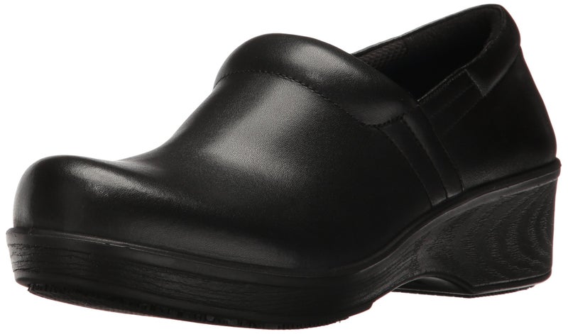 Dr Scholls Shoes Womens Dynamo Work Shoe Black Leather 8 W US