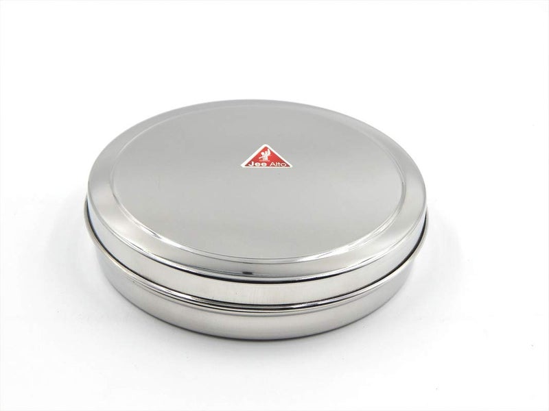 JEE ALTO Stainless Steel Food Grade Sleek Flat Multipurpose ContainerChapathi DabbaChocolate Box Set of 1 Pcs 800ml - Image 3
