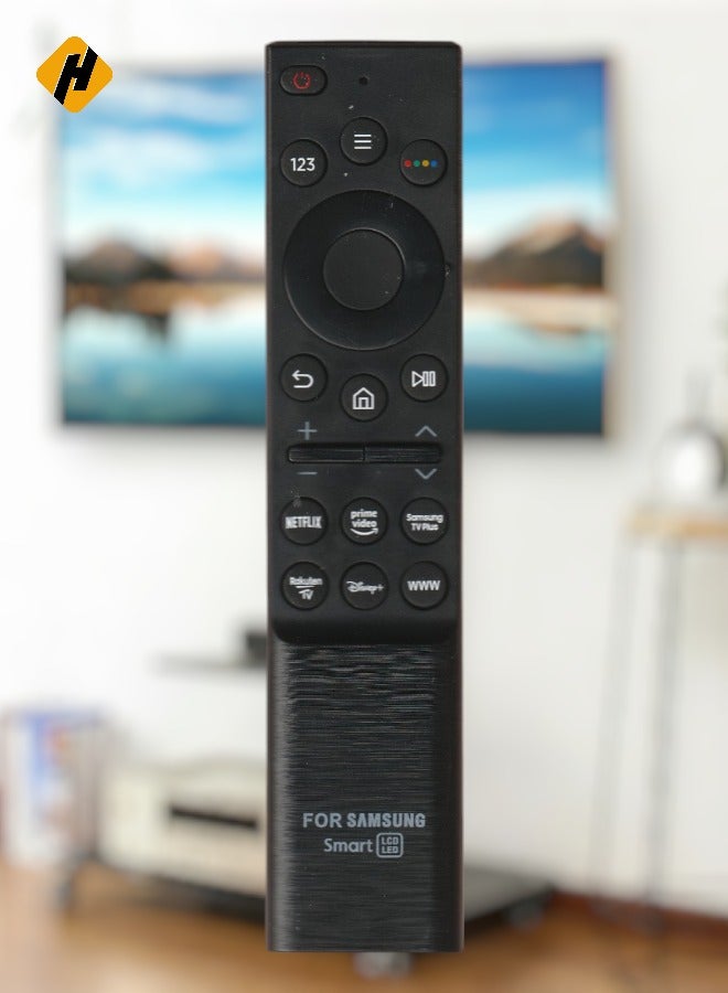 HuHa RM-L1729 Universal Remote Control for Samsung Smart LCD LED UHD QLED TV with Netflix, Prime Video, Rakuten TV, ZEE5 & Samsung TV Plus Buttons  - Image 1