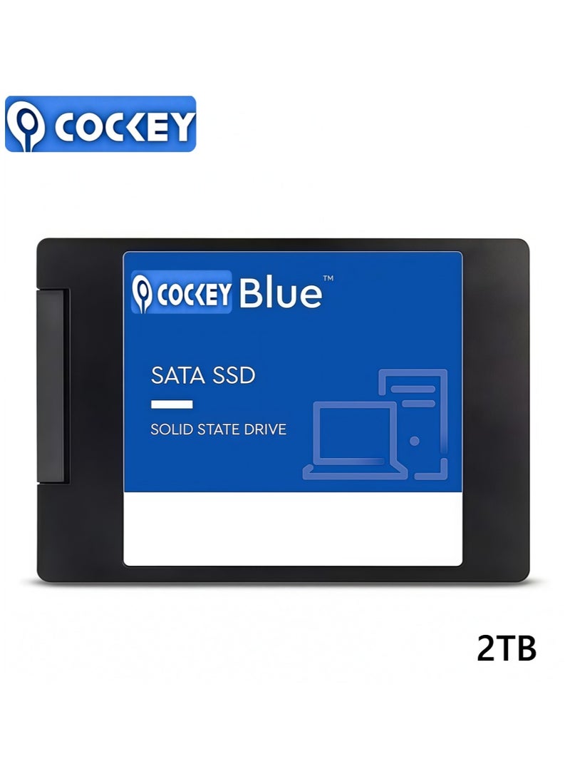 COCKEY 2TB 3D  SATA 2.5-Inch Internal SSD, up to 540MB/s SATA Internal Solid State Drive SSD - SATA 6 Gb/s - Image 1