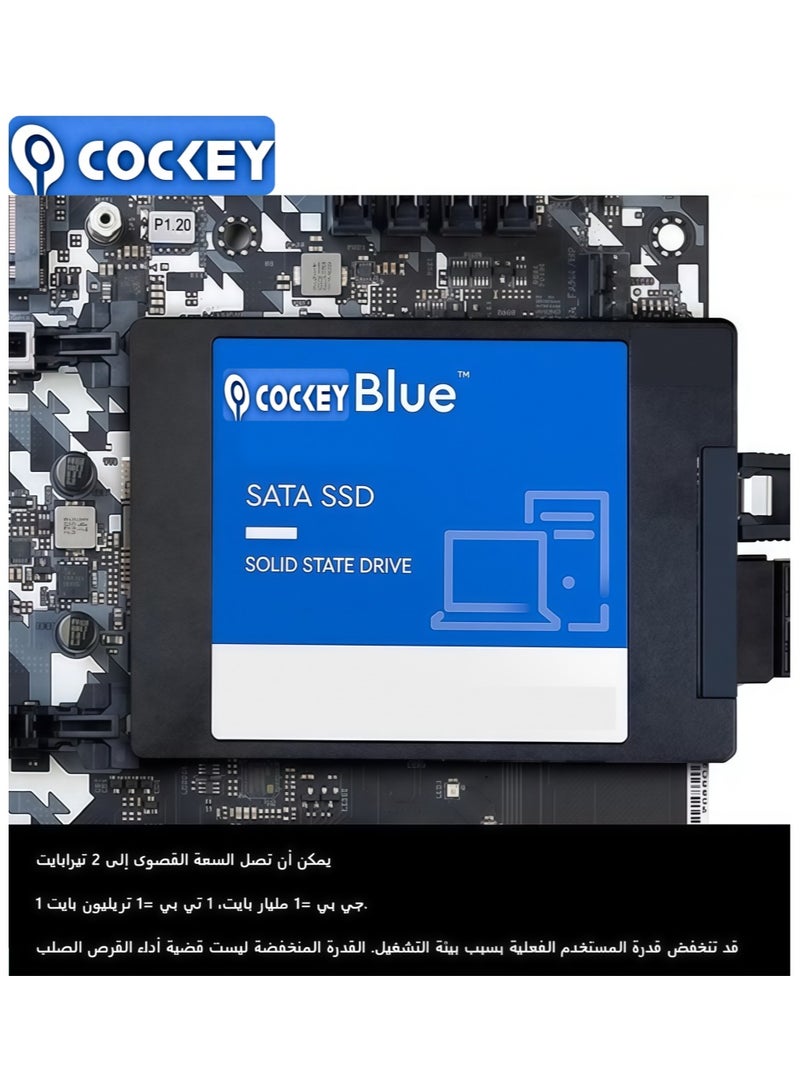 COCKEY 2TB 3D  SATA 2.5-Inch Internal SSD, up to 540MB/s SATA Internal Solid State Drive SSD - SATA 6 Gb/s - Image 3