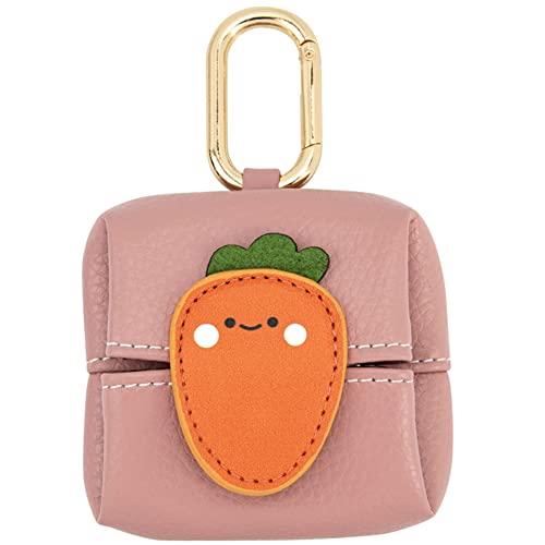 Tomcrazy Cartoon Mini Storage Bag for Huawei Tag Airpods Case Jabra Elite 7 4 3 Protector, Headset Box Pouch for Airtag Galaxy Buds Sony Ambie AM-TW01 Earbuds Skin Access Card Keychain (04) - Image 1