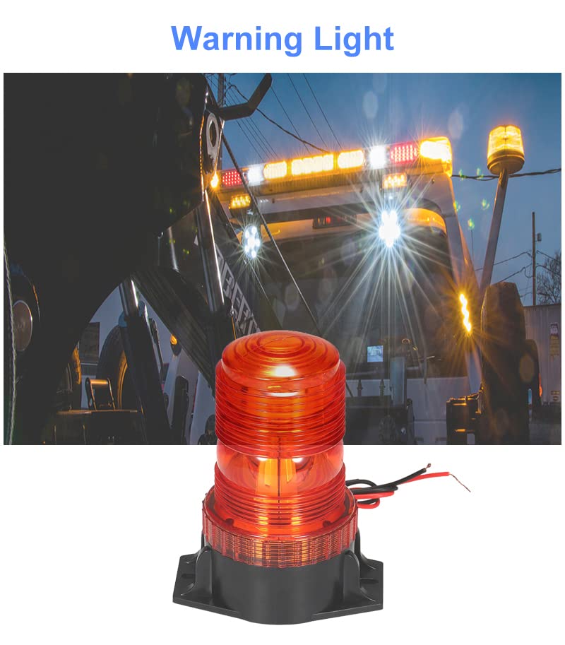 Encell LED Emergency Beacon Light Bright Waterproof Vehicles Strobe Lights for Trucks - Image 3