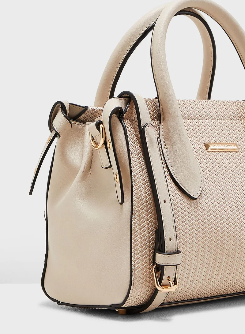 STEVE MADDEN Saturn Top Zip Satchel
