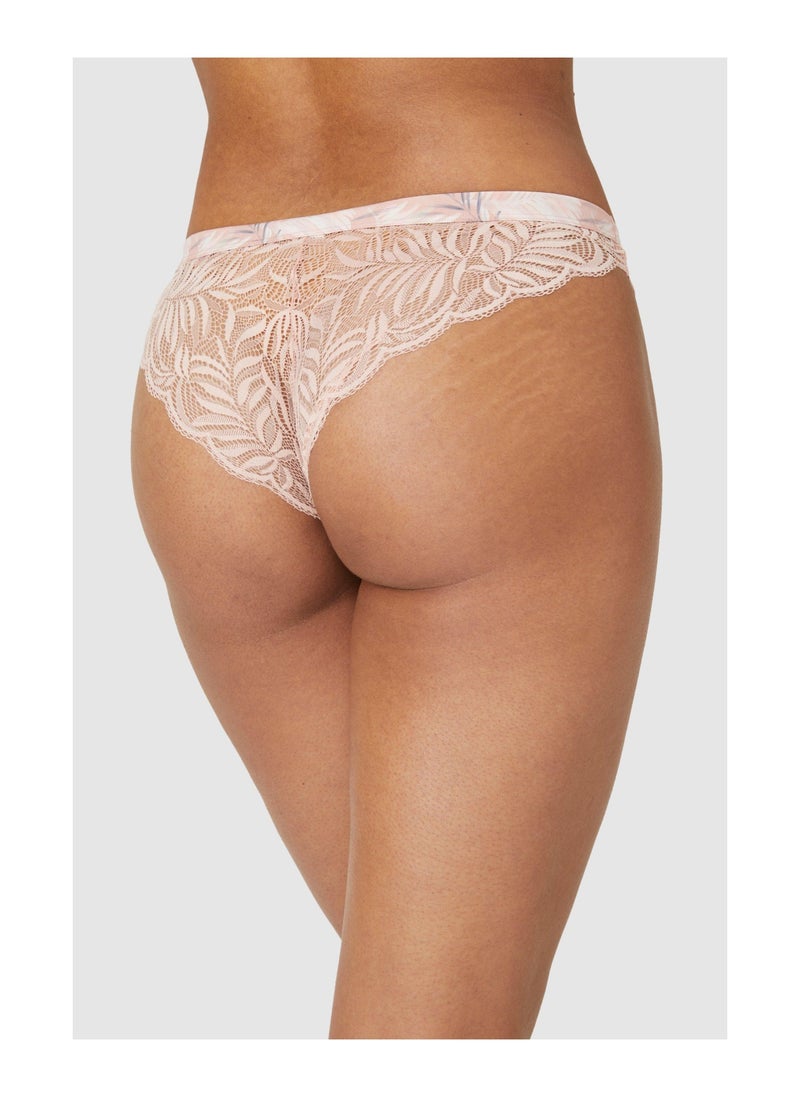 Gorgeous - Kani Leaf Print High Leg - Image 1