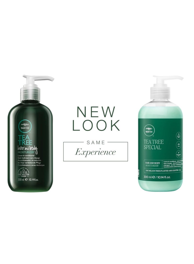Tea Tree Tea Tree Hair and Body Moisturizer Leave-In Conditioner, Body Lotion, After-Shave Cream, For All Hair + skin types - Image 2