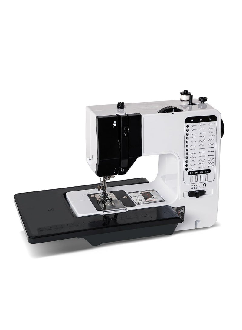 عربست Portable Sewing Machine with 38 Stitch Applications and 42 Pcs Sewing Kit  - Image 1