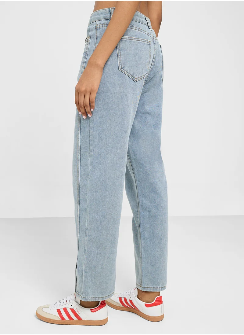Ginger Split Jeans