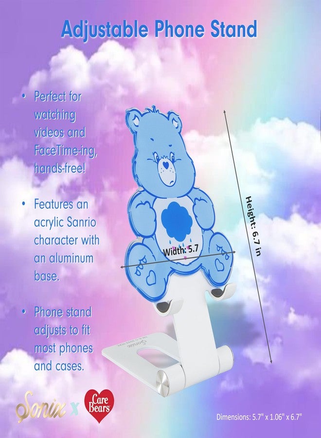 Sonix x Care Bears Character Phone Stand | Adjustable Cell Phone Holder, Desk Stand, Dock | Care Bears | Grumpy Bear - Image 5