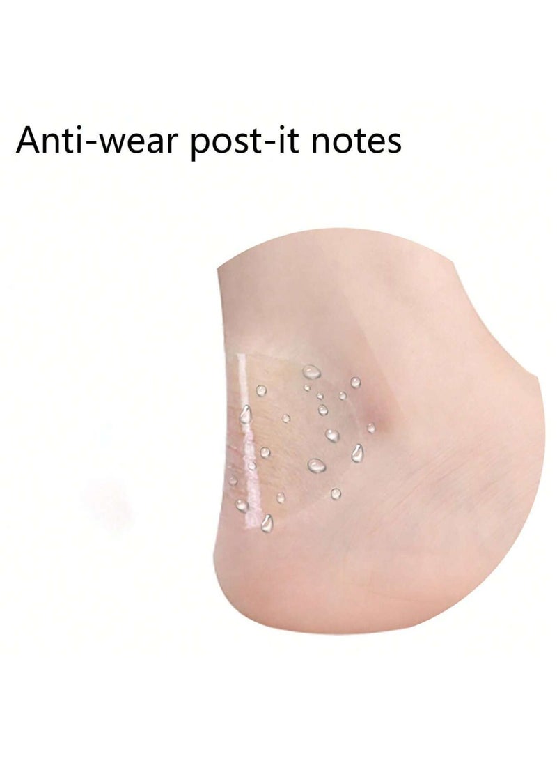 50 pieces of waterproof transparent adhesive film for makeup mixing, disposable, no mess, makeup, cheap, room decor, makeup, travel, bedroom, makeup accessories - Image 4