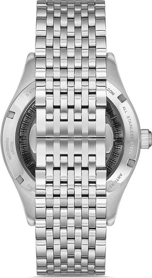 Hislon ساعة يد أوتوماتيكية من الفولاذ للرجال SD101S-16SS  - Image 4