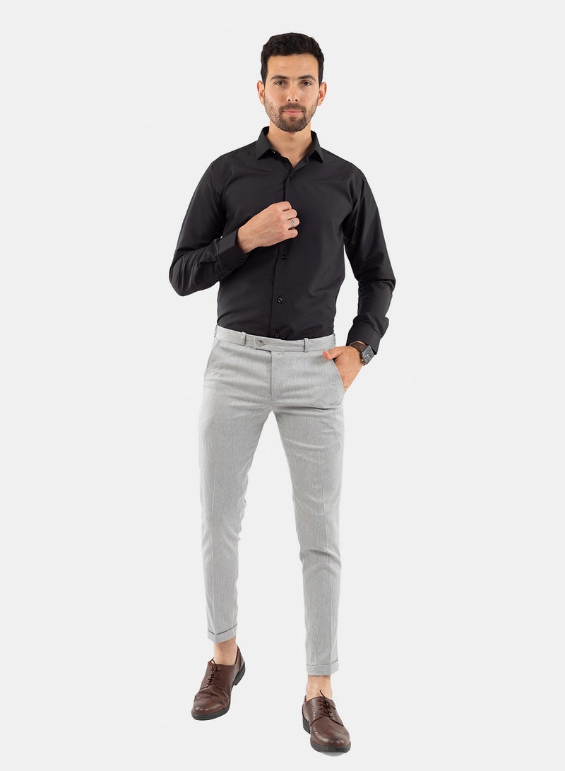 وايت ايجل قميص كلاسيكي رجالي من وايت إيجل-أسود - Image 3