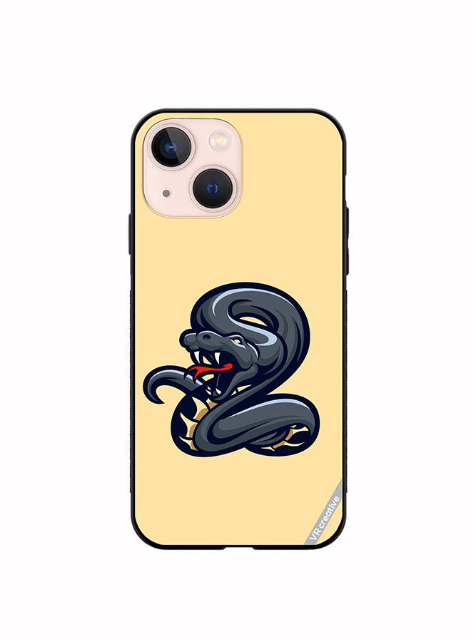 VR CREATIVE Protective Case Cover For Apple iPhone 13 mini Snake Design Multicolour - Image 1