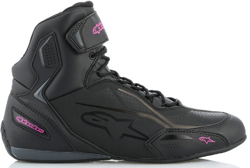 Alpinestars Women's Stella Faster 3 Shoes (8.5) (BLACK/FUCHSIA) - Image 5