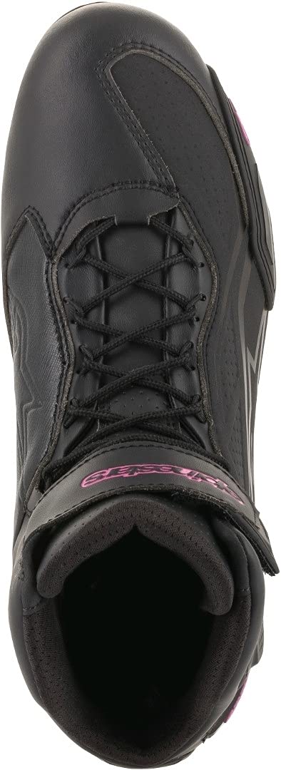 Alpinestars Women's Stella Faster 3 Shoes (8.5) (BLACK/FUCHSIA) - Image 3