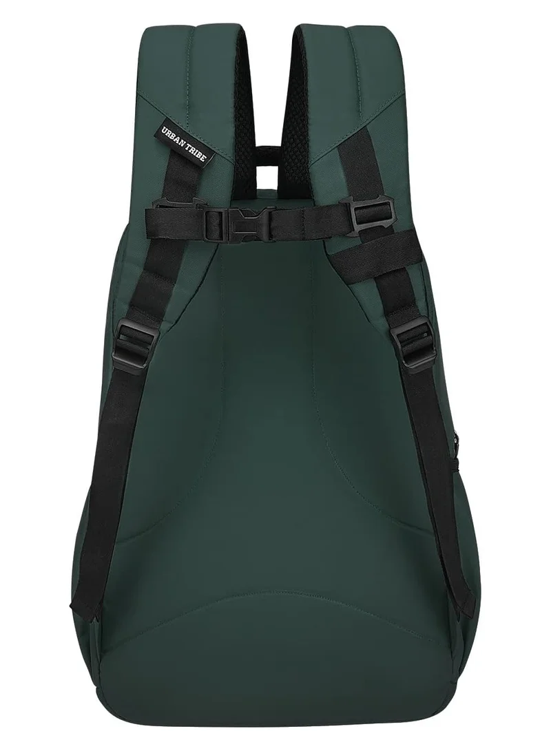 إربان ترايب URBAN TRIBE Accelerator 15.6 Inch| Water Repelent |30 Litres | Laptop backpack for men and women, Green, M, Backpack