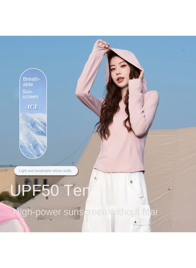 Baleno Women's Lightweight Breathable Sun Protection Jacket - Upf50+ Uv Resistant Stretchy Open-front Cardigan For Outdoor Commute - Image 2