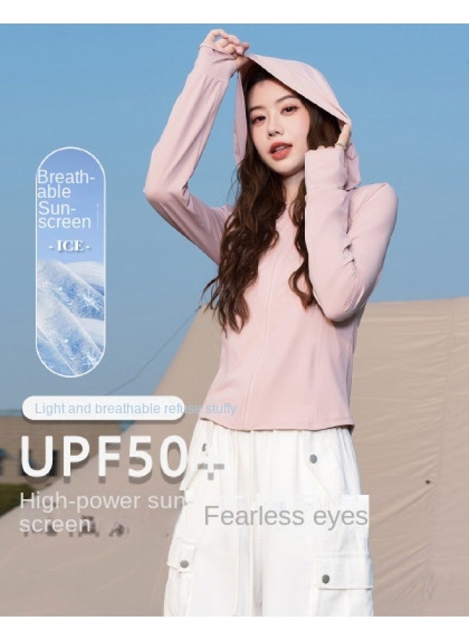 Baleno Women's Lightweight Breathable Sun Protection Jacket - Upf50+ Uv Resistant Stretchy Open-front Cardigan For Outdoor Commute - Image 1