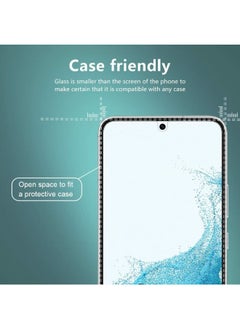 SHOPI Full Glue Tempered Glass Screen Protectors For Samsung Galaxy S22 Ultra Plus 5G No Hole Fingerprint Unlock  - Image 4