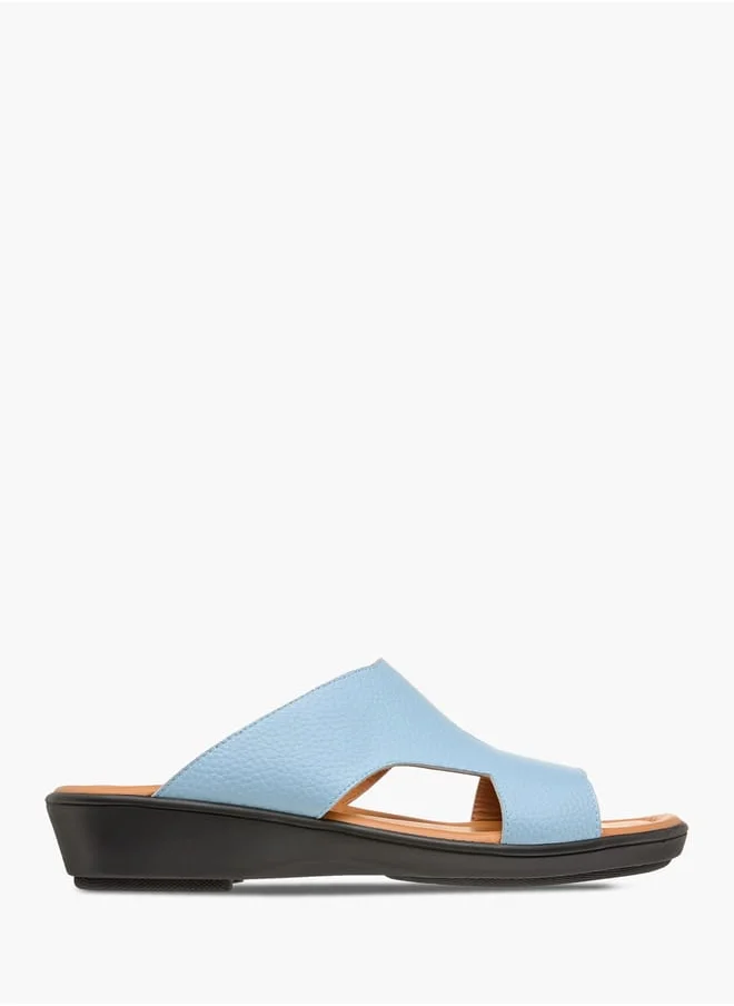 ال بي ال من شو اكسبرس Men Cutout Detail Slip-On Arabic Sandals