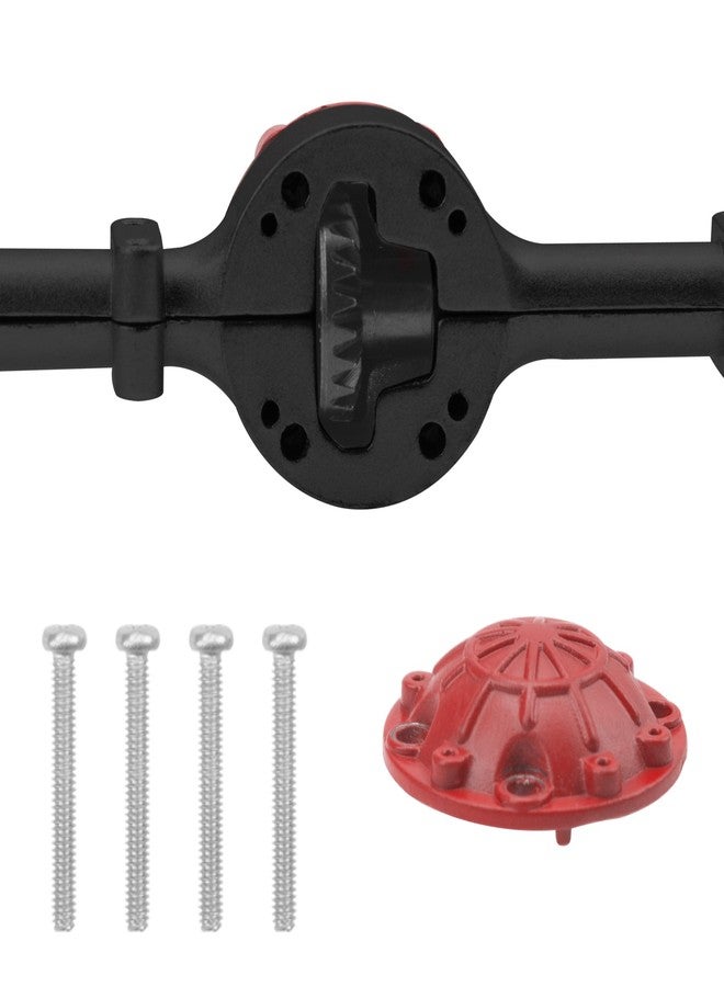 Vgoohobby Metal Front & Rear Portal Axle Set Upgrades Parts Compatible with WPL C14 C24 C34 C44 B14 B24 1/16 RC Car (Black) - Image 4