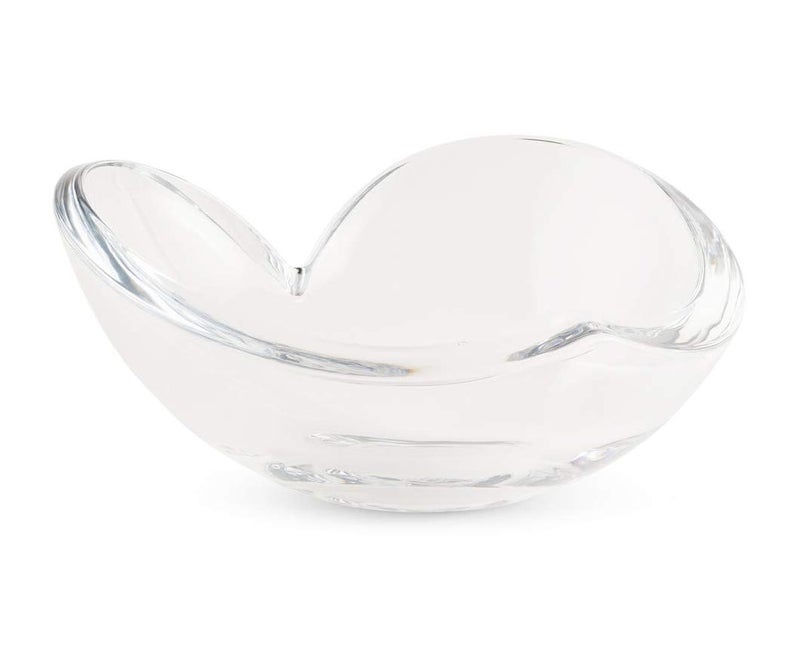 nambe Glass Heart Bowl  Medium Sized Jewelry Catchall Bowl  Gift for Candy Lovers Valentines Day Mothers Day or Anniversary  625Inch  Made of Glass  Designed by Sean OHara