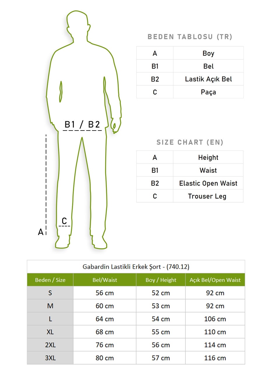 Gabardin Lastikli Erkek Şort Taş Tas - pzsku/ZD20330BDD9CFA4072EBAZ/45/_/1725613079/81ad2ace-a2a2-420d-86ae-d09d861e0953