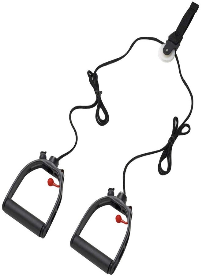 Lifeline Multi-Use Shoulder Pulley, Black, Standard, Without Metal Bracket