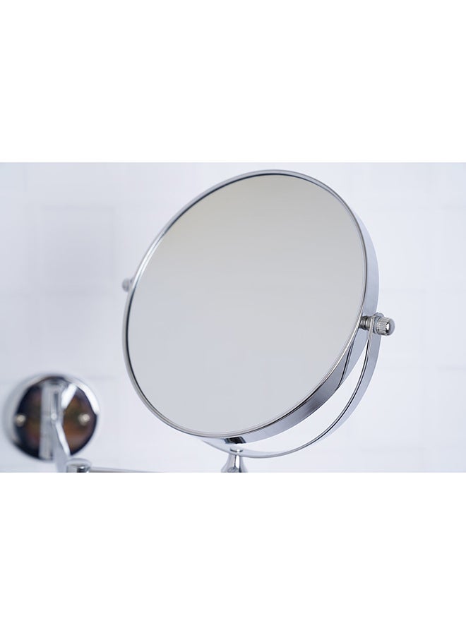 Pan Home مرآة زينة مزدوجة الجوانب من روزلين، كروم، 23×7.5×31 سم - Image 3