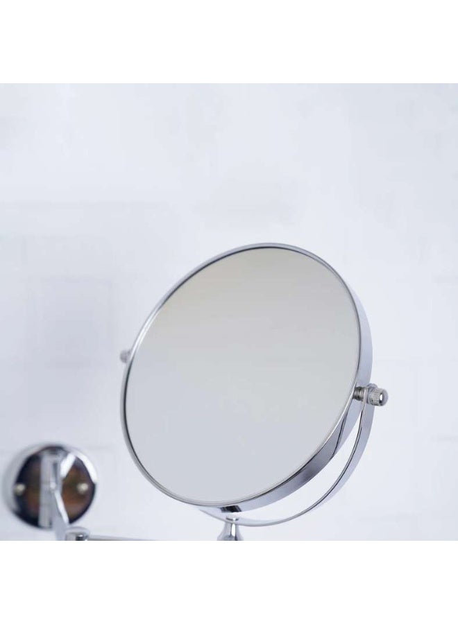 Pan Home مرآة زينة مزدوجة الجوانب من روزلين، كروم، 23×7.5×31 سم - Image 3
