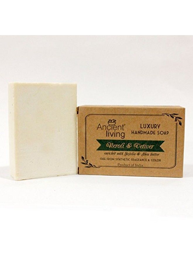 Ancient Living Neroli & Vetiver Luxury Handmade Soap (Set Of 5) 100 Gm Each - Image 4