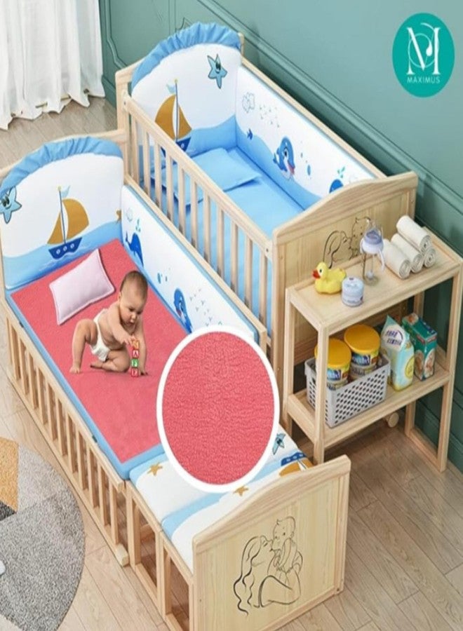 THE MAXIMUS Maximus Waterproof Quick Dry Sheet for Baby| Bed Dry Pad | Baby Bed Protector Sheet for Toddler Children (Large (140cm x 100cm), Grey) - Image 2