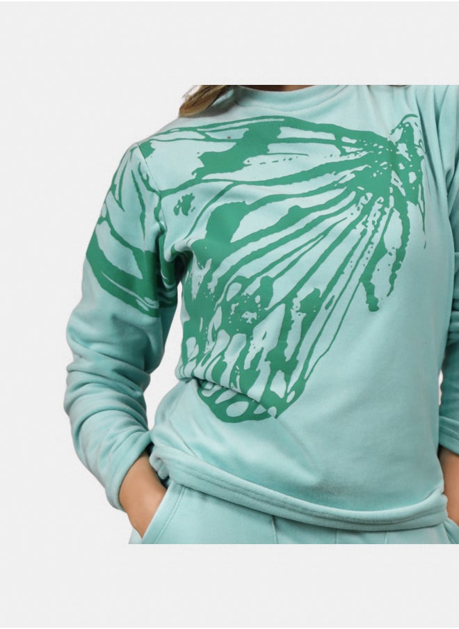 SHECHICK Shechick Butterfly Dreams Mint Pajama Set  - Image 2