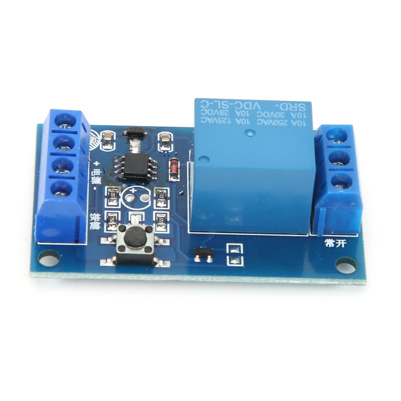 Relay Module Bistable State 1Way StartStop SelfLocking Microcomputer Automobile Modification Switch(12V ) - Image 3