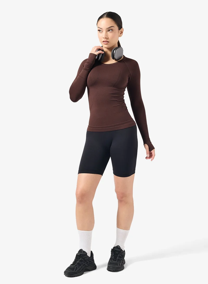 FRWD Long Sleeve Body Contour T-shirt