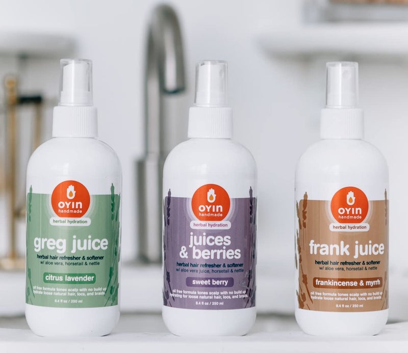 Oyin Handmade Greg Juice Herbal Leave-In Hair Tonic, 250ml - Image 2