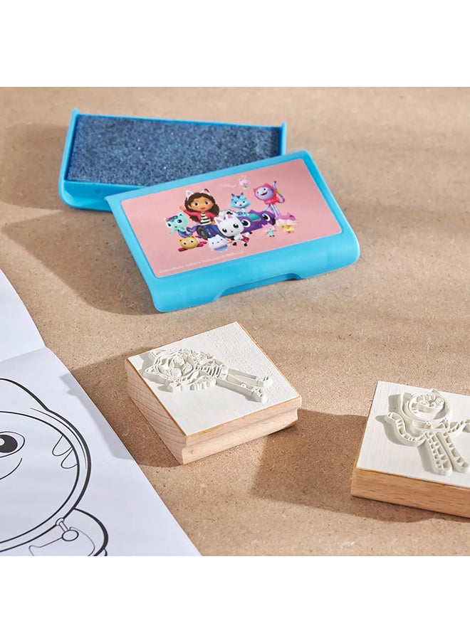 MULTIPRINT Peppa Pig 36 Felt Tip Pens Set  36 Felt Pens, 3 Stamps, 1 Ink Pad And 1 Coloring Book  - Image 4