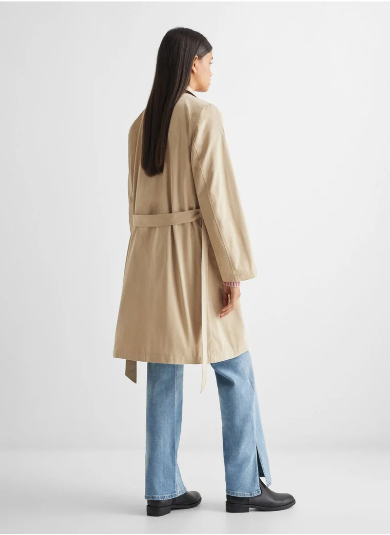 MANGO Youth Trench Coat