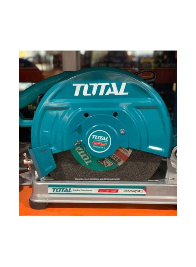 TOTAL Cut Off Saw For Round Pipe Square Steel And Metal 2200W TS223589 - Image 3