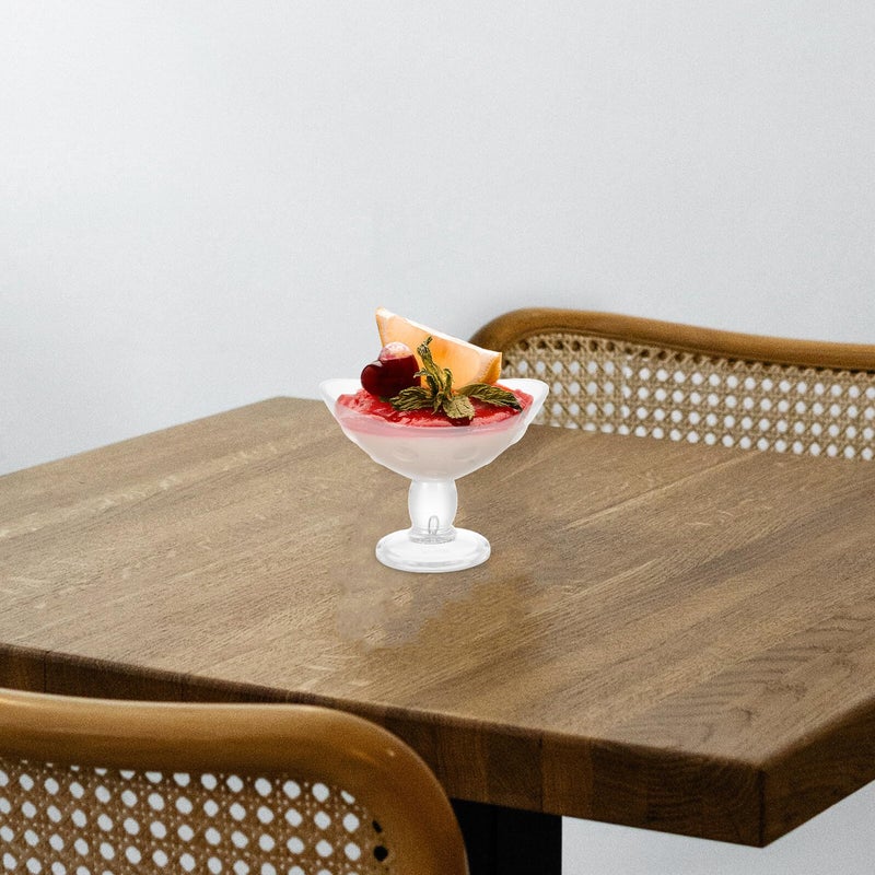 Reusable 400ml PC Cold Drink Cup Ice Cream Bowl Dessert Container For Party Home - Image 5