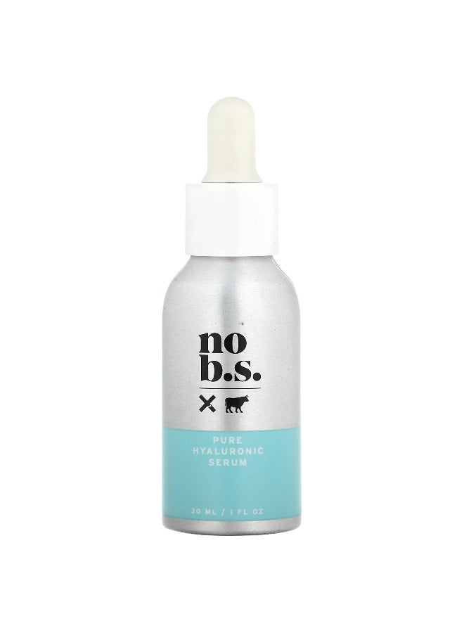 No BS Skincare No BS Skincare, Pure Hyaluronic Serum, 1 fl oz (30 ml)  - Image 1